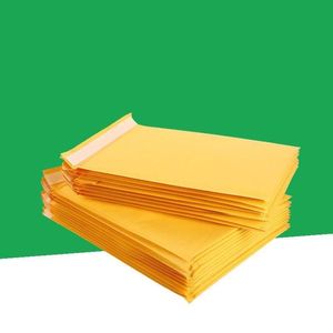 Bolsas de embalaje de correo de burbujas Diferentes especificaciones Mailers Sobre de envío acolchado con bolsa de correo de burbujas Embalaje amarillo Awwtr Jpeat