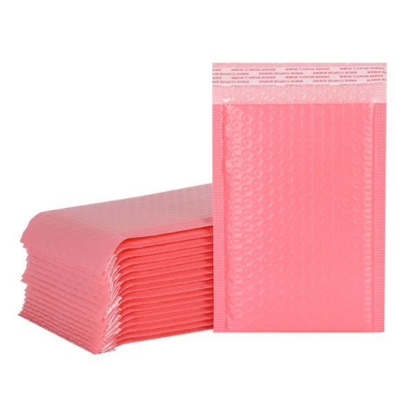 Bubble Mailers Pink Poly Bubble Mailer Self Seal sobres acolados