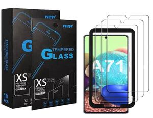 Protecteur d'écran transparent de qualité bulle, verre 25D pour Samsung Galaxy A21 A11 A01 A51 A71 A81 A91 Note 10Lite s10 Lite S20 Fe 7346395