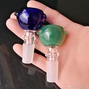 Accessoires de bangs de gommage à bulles Brûleur à mazout unique Bongs en verre Tuyaux d'eau Tuyaux en verre Tuyaux d'huile Fumer avec compte-gouttes