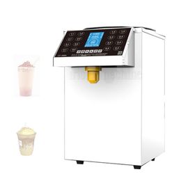 Distributeur de sucre de thé à bulles 8L machine quantitative de Fructose 16 grille distributeur de sirop de machine de Fructose entièrement automatique