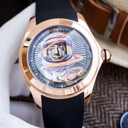 Bubble Watch Herenhorloge Volautomatisch mechanisch horloge Demon Eye Astronaut Earth Beauty Luxe horloge