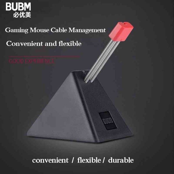 BUBM – support de souris, organisateur de fil à Clip de cordon, support de gestion de câbles, souris, jeu parfait CS CF LOL