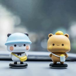 Modèle de figurines d'anime budu dudu kawaii panda box mystère d'anniversaire pour enfants cadeaux ménages décorer 240506