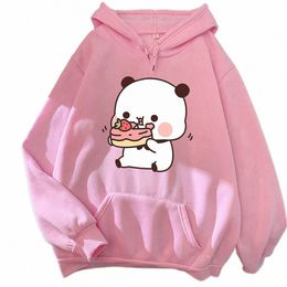 Bubu Dudu Sweat à capuche Femmes Casual Carto Sweat-shirt esthétique Kawaii Graphique Harajuku Pull Plus Taille Automne Sweat à capuche d'hiver 00ya #
