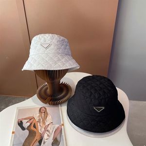 Chapeau seau Casquette de balle décontracté Plaid solide Casquette chapeaux pour hommes femme casquettes noir blanc 282J