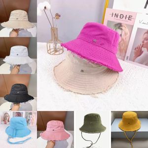 emmer hoed bob hoed voor mannen dames casquette brede brim designer hoed zon voorkomen gorras outdoor strand canvas bucket hoed ontwerper mode accessoires hj027