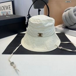 Chapeau de godet décontracté unisexe de luxe de luxe Designer Visors réversibles Visaders polyvalents Cap