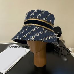 Hat de seau Designer quotidien polyvalent de mode classique de mode