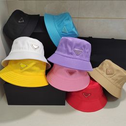 Bucket Hat Designer Mens Womens Fitted Hats Summer Sun Visor Cap 8 couleurs en option