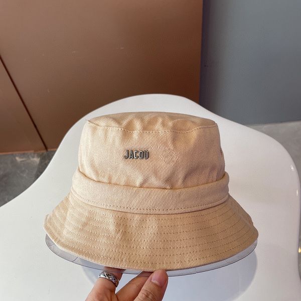 Diseñadores de moda de sombreros de pescador Clásicos de verano para hombres y mujeres Sombrilla ligera y transpirable con excelentes letras de cubo Moda de temperamento