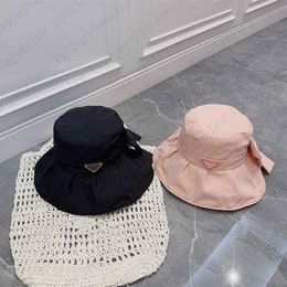 Chapeau seau pour homme femme mode casquettes élégant charmant casquette chapeaux disponible en rose et noir