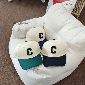 Baseball cap Nieuwe brief geborduurde honkbal vereenvoudigde student eenden tong hoed kinderveer veelzijdige zonneschoen Koreaanse editie Instagram