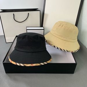Chapeaux seau pour hommes et femmes, marque de mode de rue, pare-soleil d'été, chapeau à large bord