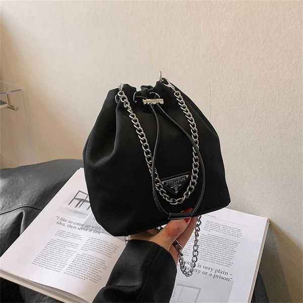 Seau sud-coréen Sister Street Femme 2023 Nouveau Style paresseux Épaule Sac à bandoulière de haute qualité 60% de réduction sur la sortie en ligne