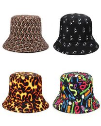 Buckethats Designer de luxe Lettre Imprimer Hommes Femmes Pêcheur Chat Coton Mode Antisun Chapeaux Bob Vintage Été Panama Chapeau Q08052703452