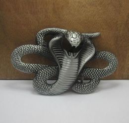 Bucklehome Fashion Cobra Belt Egle met tinnen afwerking FP03405 Geschikt voor 4 cm Wideth Belt 7718676