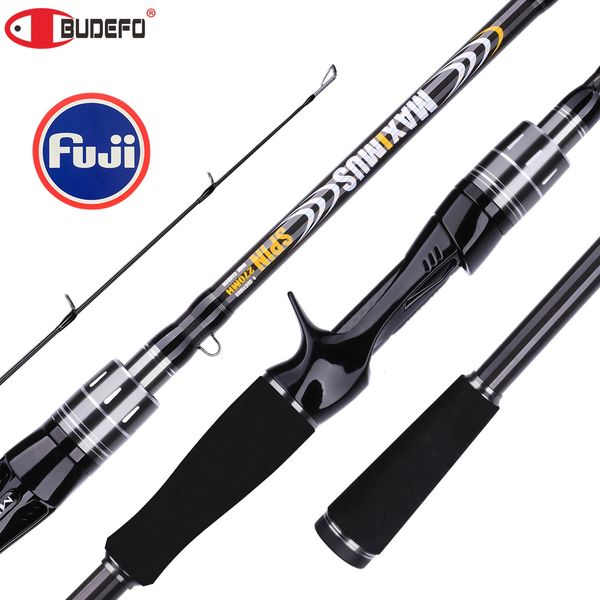 Budefo Maximus Lure Pissing Tail 18m 21m 24m 27m 30m30t Carbon Spinning Baitcasting Guide Fuji Voyage 350g MLMMH 240422