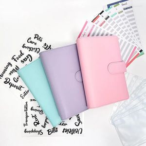 Budget Binder Planner voor Save Money Organizer Cash System 8 Zipper Envelopes 2 Stickers in One Wallet Tracker