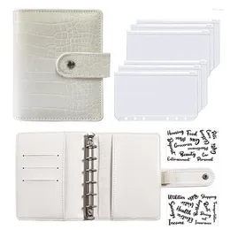 Budget Planner Cash Envelope Savings Money 6 Holes Binder for Financial Management Loose Leaf Notebook Housing