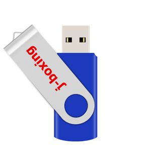 Bue Metal Rotating 32 Go USB 2.0 Drives flash 32 Go Flash Pen Drive STOCKAGE Assez de mémoire pour PC ordinateur portable MacBook Tablette