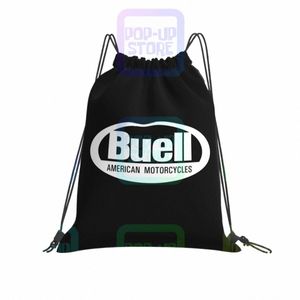 Buell Cafe Racer Racing Logo Sacs à cordon Sac de sport Date Creative Shop Sac de course en plein air O3a6 #