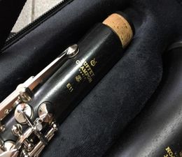 Buffet Crampon Paris E11 BB Clarinete de alta calidad Bakelite 17 Keys B Flat Musical Instrument con accesorios de boquilla de caja 2124343