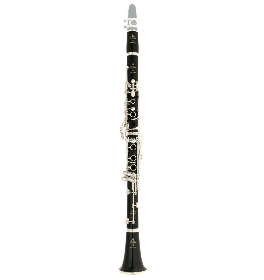 Buffet Crampon R13 Bb Clarinet 17 keys Bakelite or Ebony Wood Body Sliver Plated Keys Musical instrument Professional With Case7591198