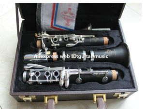 Buffet R13 BB klarinet voor studenten 17 sleutel vernikkeld oppervlak bakeliet lichaam met case top selling uit China gratis verzending