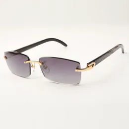 Les lunettes de soleil Buffs 3524012 sont livrées avec un nouveau matériel C qui est plat avec des pattes en corne de buffle texturées noires