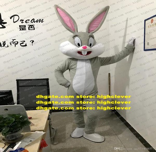 Disfraz de mascota de conejo Bugs Bunny, traje de personaje de dibujos animados para adultos, eventos importantes, escenario profesional mágico CX2038 Ship9091289