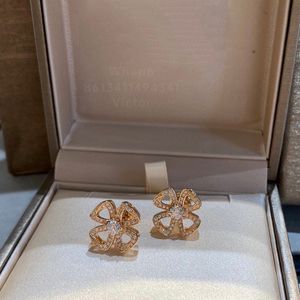 Boegari Clover Designer bengelen oorbellen voor vrouw hoogste tegenkwaliteit Sterling zilvergouden vergulde 18k luxe diamant klassieke stijl premium geschenken 019