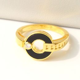 Buigari Topkwaliteit Ring Luxe Sieraden Dames 925 Sterling Zilver 18K Vergulde Designer Hoogste Teller Kwaliteit 5A Ringen Custom Gravure Uw naam