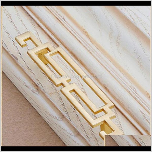 Fournitures de construction Bouton de porte de garde-robe de jardin Poignée Vin Der Vintage Armoire à chaussures chinoise Matériel d'équipement domestique pour poignées de meubles Tire D