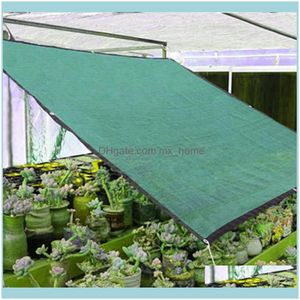 Gebouwen Patio, Lawn Garden1x1.8m Huis met touw Groene planten Waterdoorlatend Balkon HDPE GRAMMETS ZONBLOKKERKAMERS GROEIZE MESH