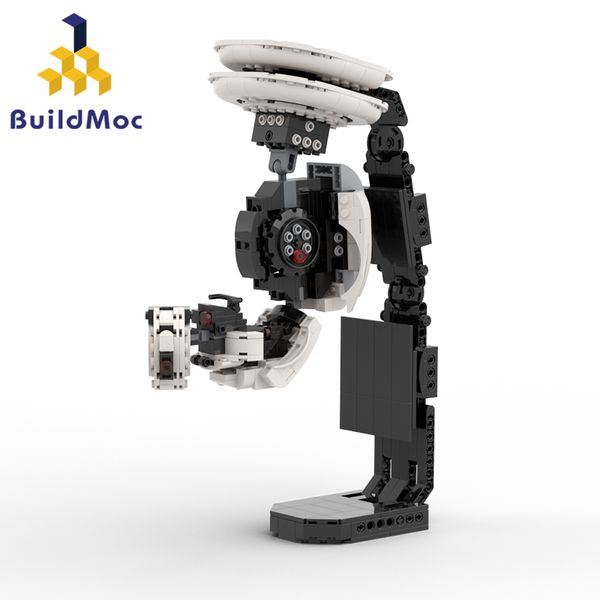 BuildMoc Portal 2 Glados Building Blocs Set Atlas et P-Body Apertured Science Robot Bricks Toys for Children Kid Birthday Gift