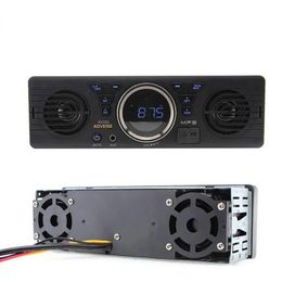 Ingebouwde 2 luidsprekers Auto Radio 12V Bluetooth Handfree FM USB SD Aux in audio in dash stereo mp3-speler