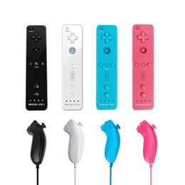 Ingebouwde beweging plus afstandsbediening voor Nintendo Wii-controller Wii Remote Nunchuck Wii Motion Plus Controller Wireless Gamepad Controle