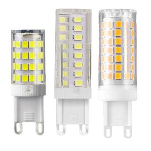 Bulb G9/MR16 LED 7W 9W 220V 110V 90-260V Spotlight No Strobe Home Decor Lighting 3000K 6000K Lampbollen