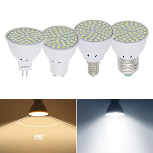 Bollen 10 stcs/lot 2W 3W 4W lampada LED Spotlight Bulb E27 E14 GU10 MR16 220V BOMBILLAS LAMP 48 60 80 LED 2835 SMD LAMPARA Spot Lightled