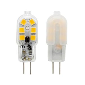 Bombillas 10 unids/lote G4 lámpara LED Mini bombilla AC 220V DC 12V SMD2835 lámpara de foco iluminación de alta calidad reemplazar lámparas halógenas LED