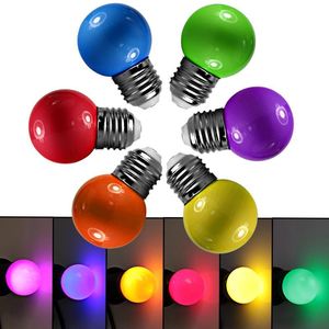 Bollen bombillas mini kleurrijke rgb led bulb licht e27 outdoor decoreren lamp kerstvakantie verlichting