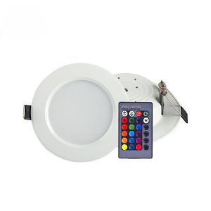 Bombillas Downlight Lampada LED Bombilla Panel Empotrable Regulable Techo 7W 10W Foco 220V COB RGB Lámpara Color blanco ChangeLED