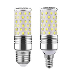 Bulbes E27 / E14 B22 16W Ultra-Bright LED Corn Lampe Tricolor Light Bandle