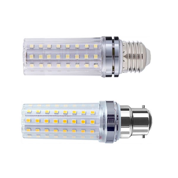 Ampoules E27/E14 B22 16W Ultra-lumineuses Led Maïs Lampe Tricolore Lumière Bougie Ampoule Lanterne Festive Bougie Décorative Blanc Froid 6500K Nature Blanc 4000K crestech