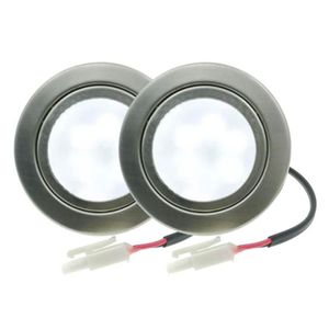 Bollen matglas 1 5W LED geïntegreerde kokkap lamp licht 12v dc voor 55-60 mm gat cooker kappen 20w halogeen310u