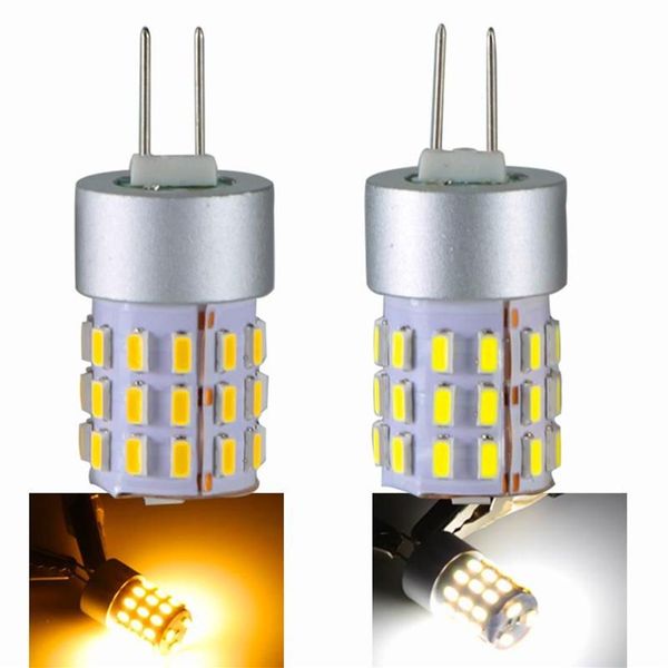 Bulbes G4 LED Bulbe 12V 24V Super 2W Mini Mini Corn Light Spotlight HP24W 12 24 V VOLT ÉCLAINEMENT SAPÉTER