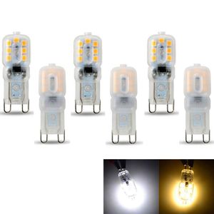 Ampoules LED 10 pièces Mini G9 lampe 3W AC 110V 220V 240V ampoule de maïs SMD 2835 projecteur pour lustre en cristal remplacer 30W halogène LightLED