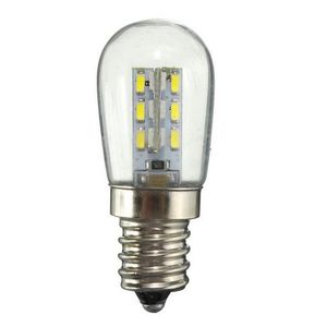 Bulbs LED 220/AC110V Bulb E12 SMD 24 High Brightness Glass Lampshade Pure Warm White Lamp For Sewing Machine RefrigeratorLED