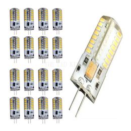 Lampen LED 6-10X G4 BULB LAMP AC DC12V LAMPADA AC220V 3014 2835 CHIP LICHT 360 BEAM HUNGLE LICHTEN VERVANGEN 30W/80W HALOGEN LAMPSLED